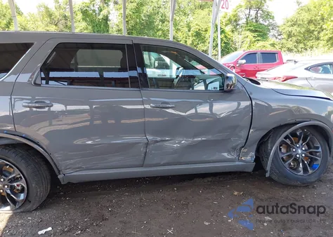 2021 Dodge Durango Gt из США, поврежденный, VIN 1C4RDJDG4MC751809